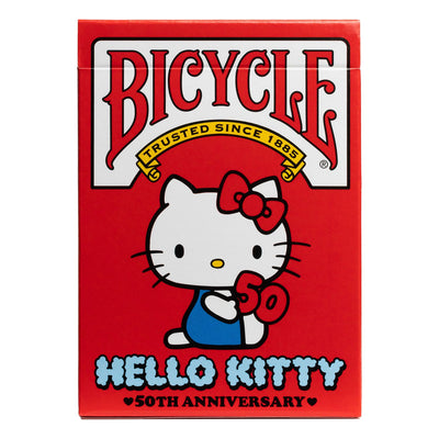All Products, Bicycle: Hello Kitty 50th Anniversary Playing Cards