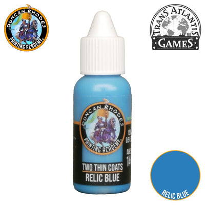 Hobby Paint, Two Thin Coats: Relic Blue 15ml