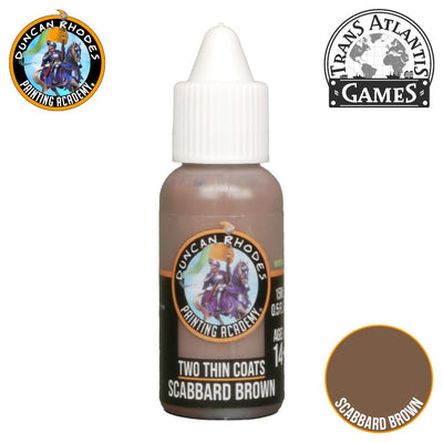 Hobby Paint, Two Thin Coats: Scabbard Brown 15ml