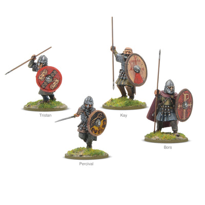 Warlord Games, Hail Caesar: Arthurian Knights Bors Tristan Percival and Kay