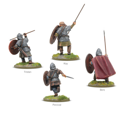 Warlord Games, Hail Caesar: Arthurian Knights Bors Tristan Percival and Kay