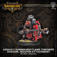 Warmachine: Khador – Assault Kommando Flame Thrower