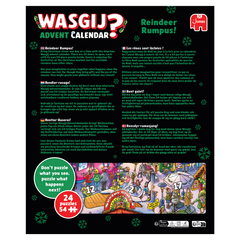 Wasgij Christmas Advent Calendar: Reindeer Rumpus!