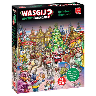 Jigsaw Puzzles, Wasgij Christmas Advent Calendar: Reindeer Rumpus!