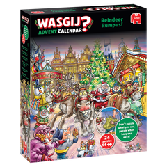 Wasgij Christmas Advent Calendar: Reindeer Rumpus!