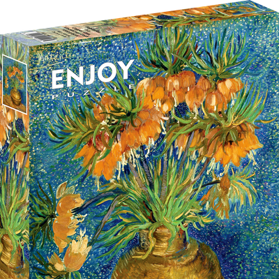 Jigsaw Puzzles, Enjoy Puzzle: Fritillaries in a Copper Vase by Vincent Van Gogh 1000pc Puzzle