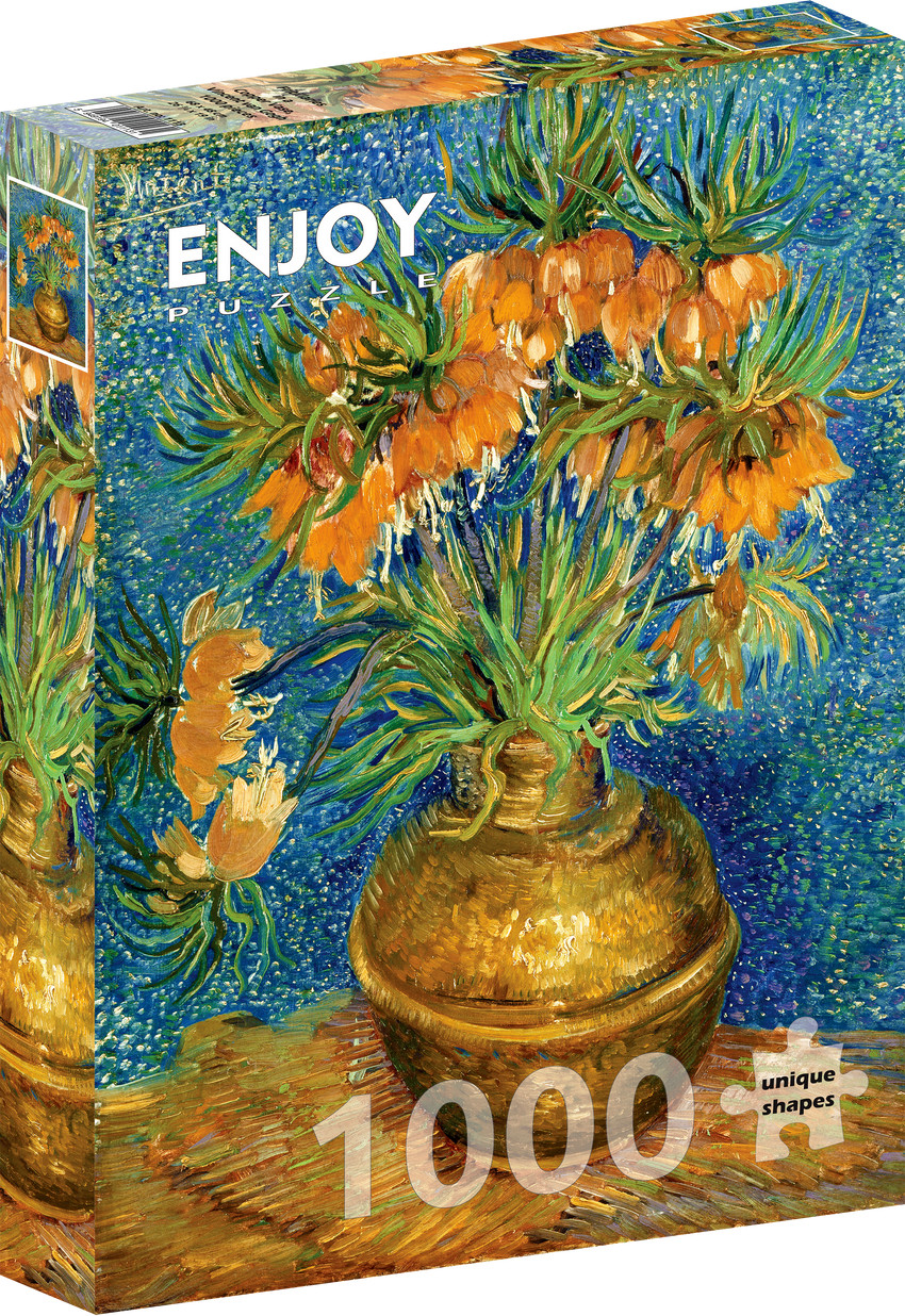 Enjoy Puzzle: Fritillaries in a Copper Vase by Vincent Van Gogh 1000pc Puzzle