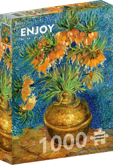 Enjoy Puzzle: Fritillaries in a Copper Vase by Vincent Van Gogh 1000pc Puzzle