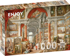 Enjoy Puzzle: Views of Modern Rome by Paolo Panini 1000pc Puzzle