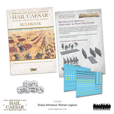 Miniatures, Hail Caesar Epic Battles: Scipio Africanus’ Roman Legions