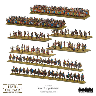 Miniatures, Hail Caesar Epic Battles: Allied Troops Division