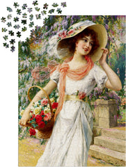 Enjoy Puzzle: The Flower Garden by Emile Vernon 1000pc Puzzle