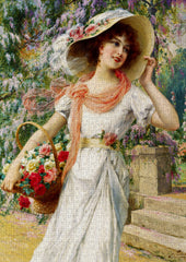 Enjoy Puzzle: The Flower Garden by Emile Vernon 1000pc Puzzle