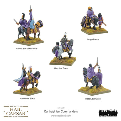 Warlord Games, Hail Caesar Epic Battles: Carthaginian Commanders