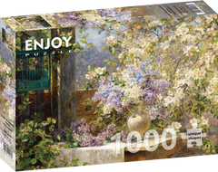 Enjoy Puzzle: In the Blossoming Bower by Marie Egner 1000pc Puzzle