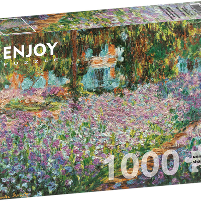 Jigsaw Puzzles, Enjoy Puzzle: The Artist Garden at Giverny by Claude Monet