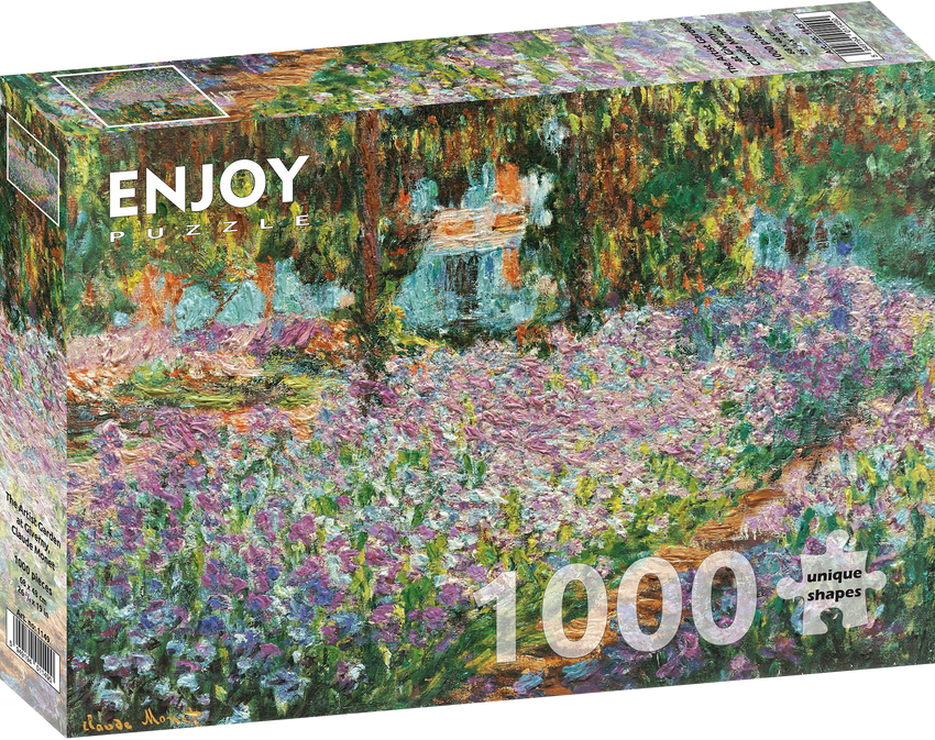 Enjoy Puzzle: The Artist Garden at Giverny by Claude Monet