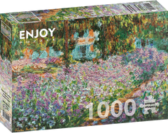 Enjoy Puzzle: The Artist Garden at Giverny by Claude Monet