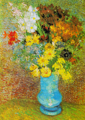 Enjoy Puzzle: Vase with Daisies and Anemones by Vincent Van Gogh 1000pc Puzzle