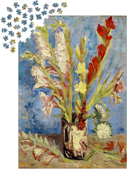 Enjoy Puzzle: Vase with Gladioli and Chinese Asters by incent Van Gogh 1000pc Puzzle