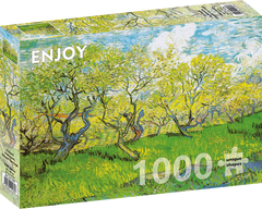Enjoy Puzzle: Orchard in Blossom by Vincent Van Gogh