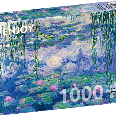 Jigsaw Puzzles, Enjoy Puzzle: Waterlilies by Claude Monet 1000pc Puzzle