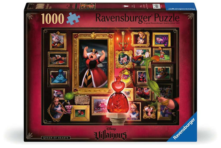 Ravensburger: Disney Villainous Queen of Hearts 1000pc Puzzle