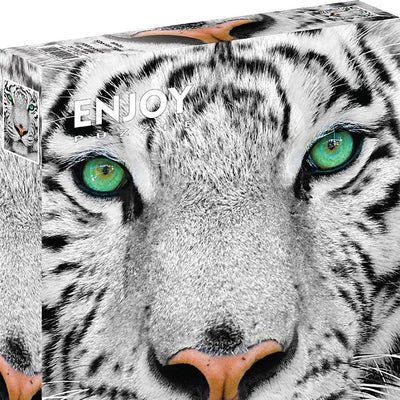 Jigsaw Puzzles, Enjoy Puzzles: White Siberian Tiger 1000pc Puzzle