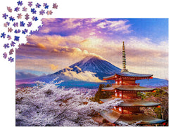 Enjoy Puzzle: Fuji Mountain in Spring 1000pc Puzzle