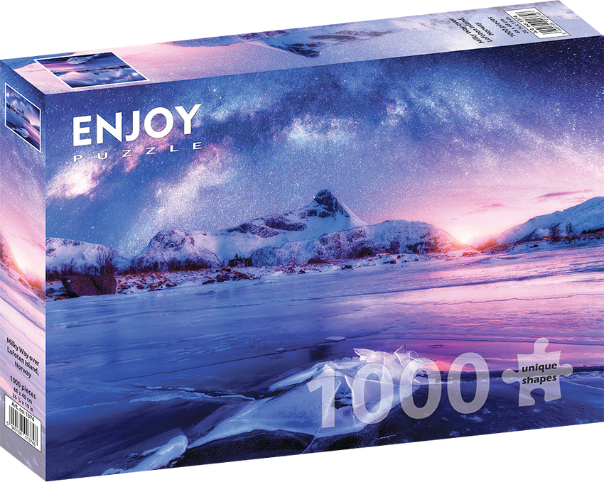 Enjoy Puzzle: Milky Way over Lofoten Island 1000pc Puzzle