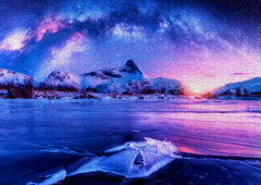 Enjoy Puzzle: Milky Way over Lofoten Island 1000pc Puzzle