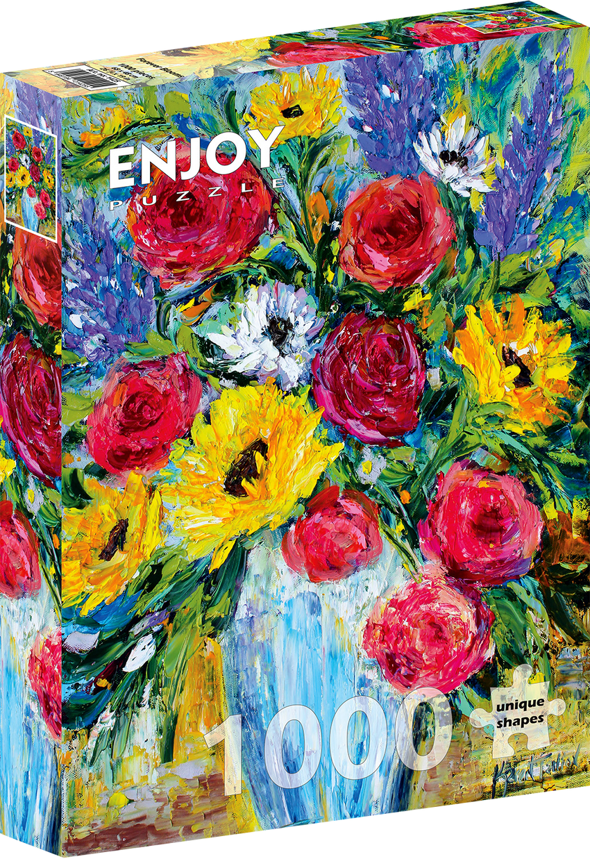 Enjoy Puzzle: Forever Blooms 1000pc Puzzle
