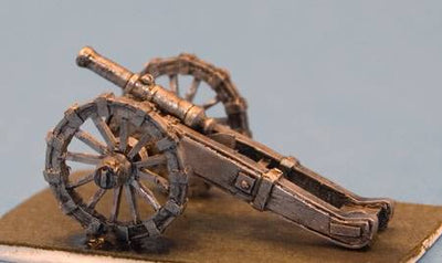 Miniatures, Age of Napoleon: Austrian Equipment 6 Pound Artillery Guns