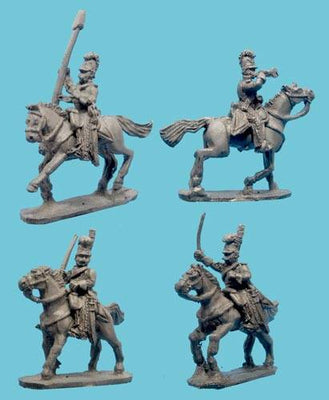 Miniatures, Age of Napoleon: Bavarian Chevaux Leger Command