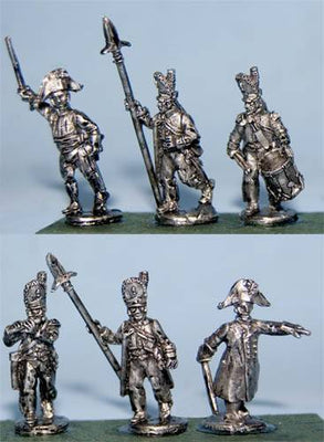 Miniatures, Prussian Grenadier Command 1806