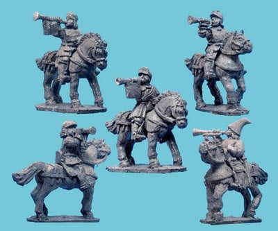 Miniatures, Italian Wars: Mounted Trumpeters