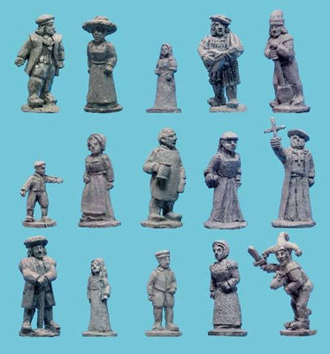 Miniatures, Italian Wars: Landsknechts Civilians