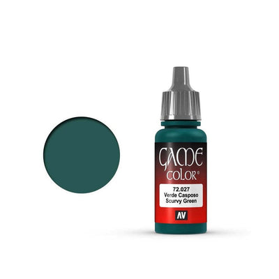 Hobby Paint, Game Color: Scurvy Green 17ml Old Formation