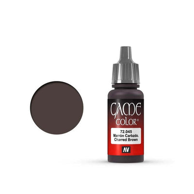 Hobby Paint, Game Color: Charred Brown 17ml Old Formation