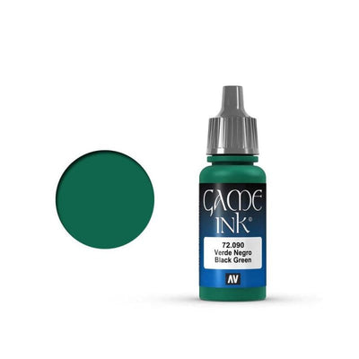 Hobby Paint, Game Color Ink: Black Green 17ml Old Formation