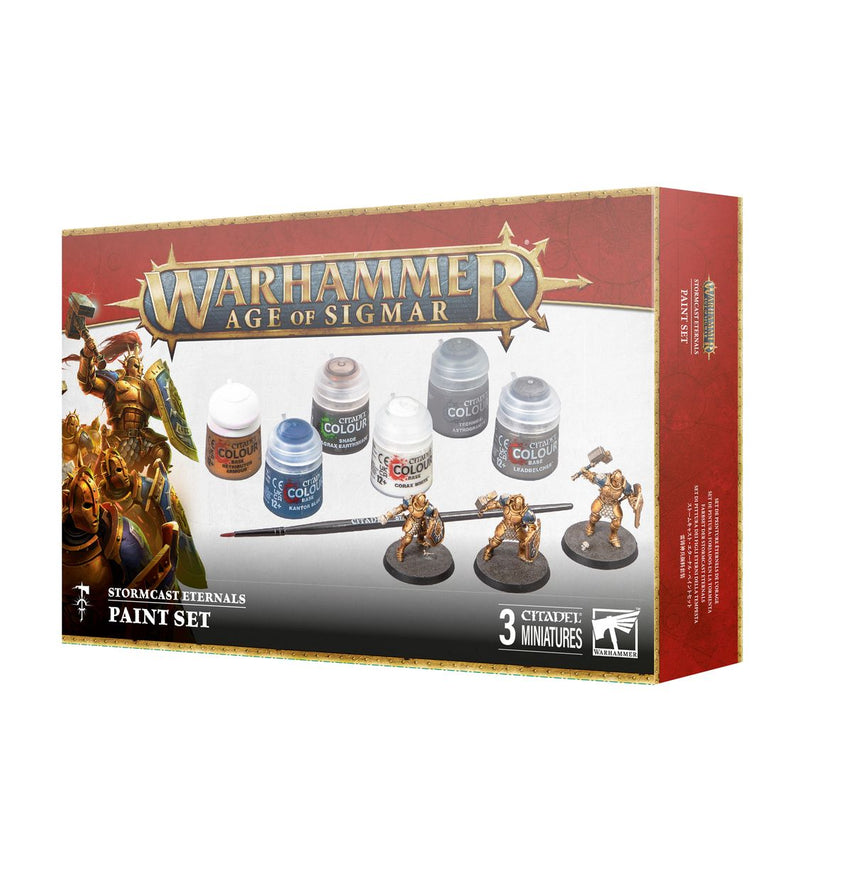 Warhammer Age of Sigmar: Stormcast Eternals Paints Set