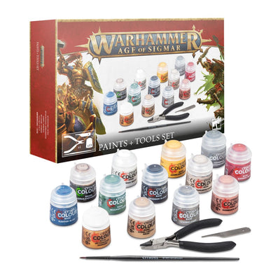 Hobby Tools, Warhammer Age of Sigmar: Paints + Tools Set