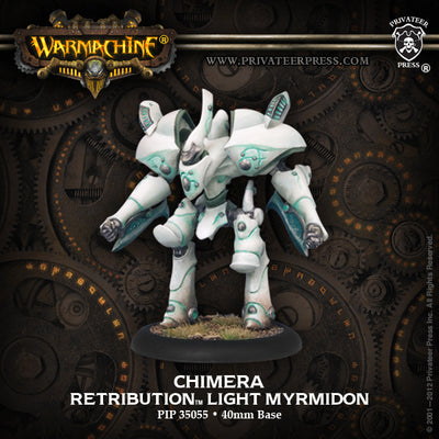 All Products, Warmachine: Retribution of Scyrah – Chimera Light Myrmidon