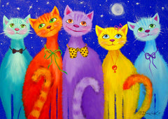 Enjoy Puzzle: Smiling Cats 1000pc Puzzle