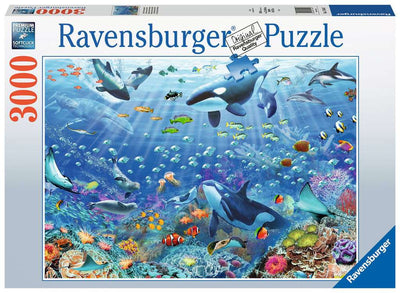 Jigsaw Puzzles, Colorful Underwater World 3000pc Puzzle
