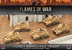 Flames of War: Desert Rats Honey Armoured Troop