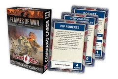 Flames of War: Desert Rats Command Cards