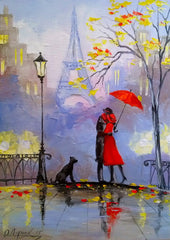 Enjoy Puzzle: Rainy Day in Paris 1000pc Puzzle