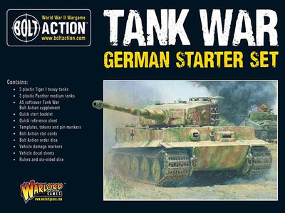 Miniatures, Tank War German Starter Set