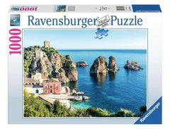 Sea Stacks at Scopello Sicily 1000pc Puzzle